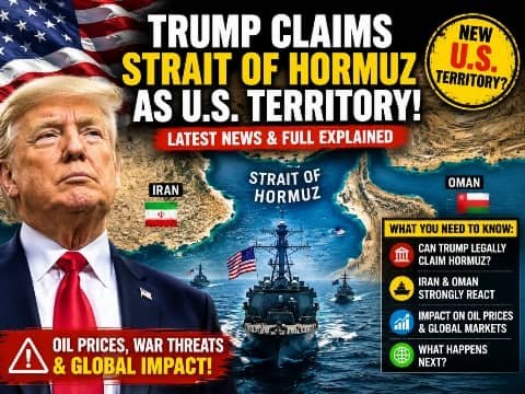 Trump's Claim of the Strait of Hormuz as US territory