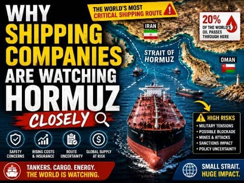 Why Shipping Companies Are Watching Hormuz Closely