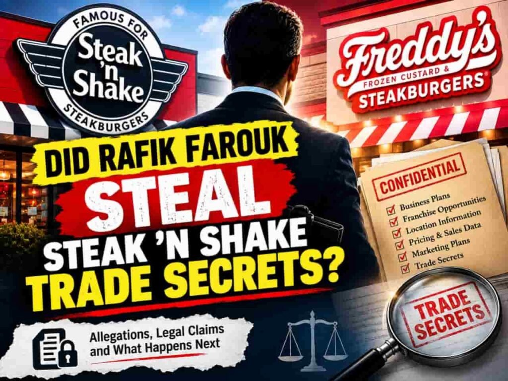Did Rafik Farouk steal Steak ’n Shake trade secrets?